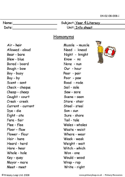 literacy-homonyms-worksheet-primaryleap-co-uk