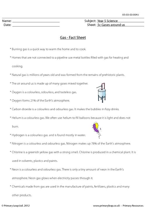 Gas - Fact sheet