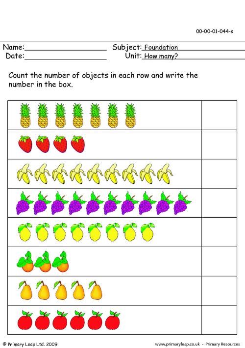 How many? (fruit)