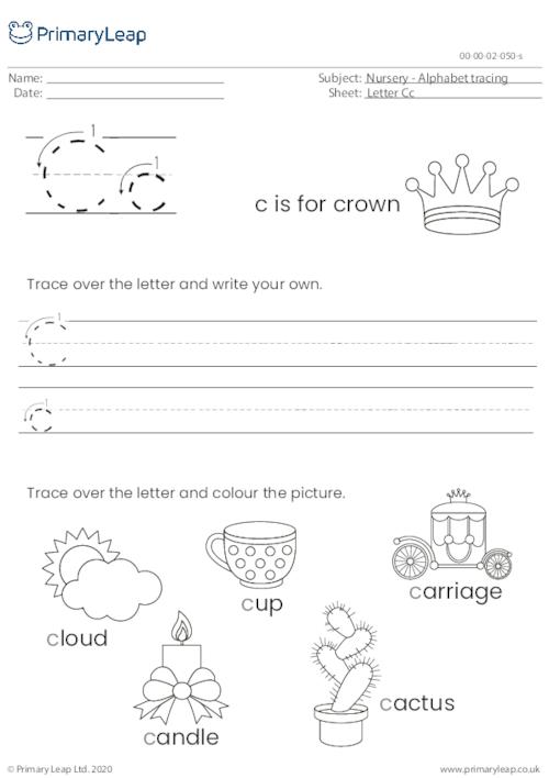 learning the beginning letter sound c it is also good uppercase and ...