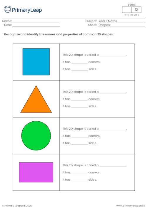 0 Result Images Of 3d Shapes Names And Properties Worksheet PNG Image 