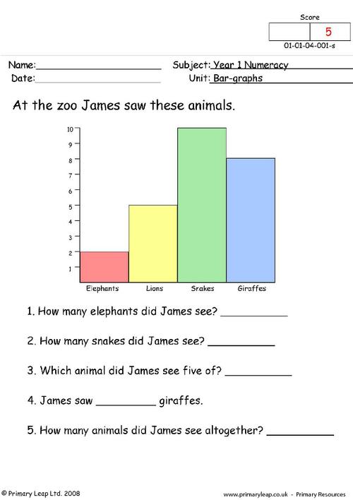 Grade 3 Handling Data Worksheets Www Grade1to6 Com Grade 3 Maths 