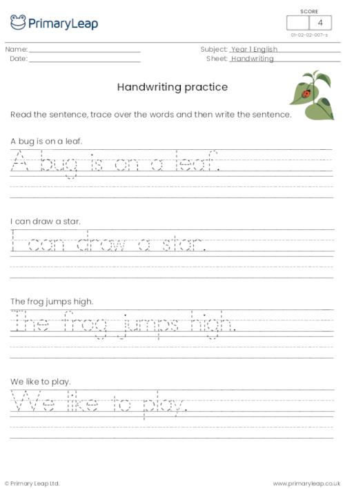 Handwriting 6