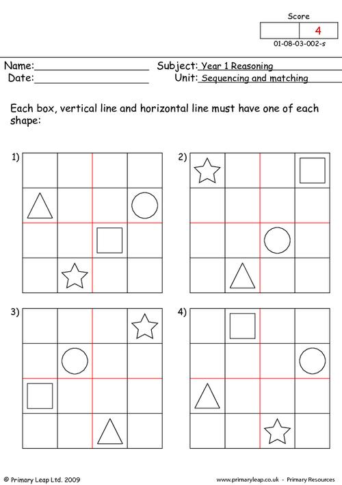 Sudoku shapes 1