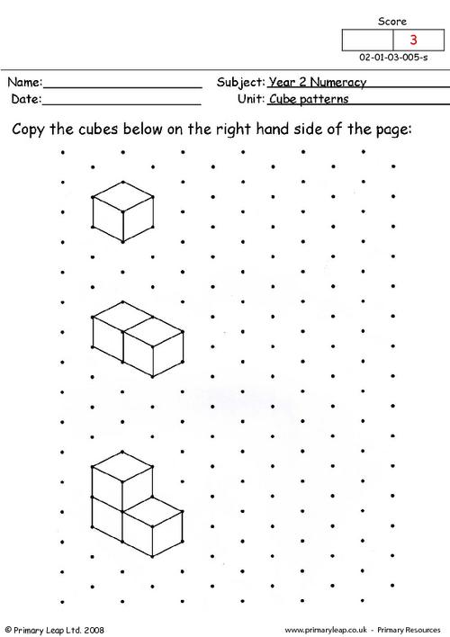 Cube patterns (1)