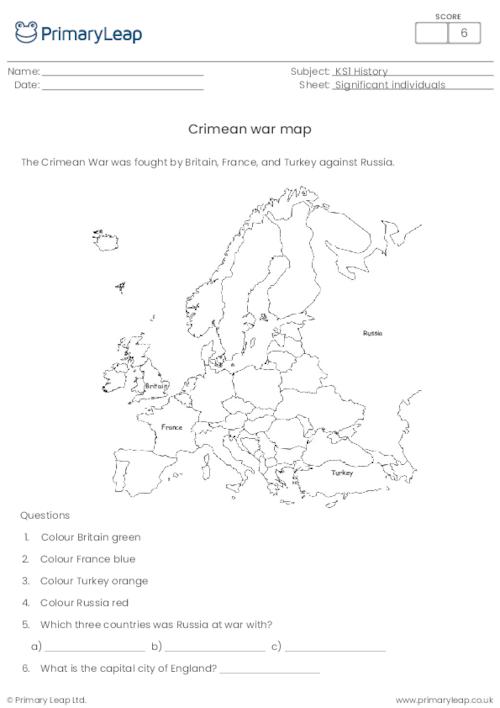 Crimean War Map