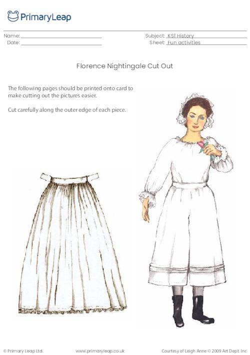 Florence Nightingale Cut Out