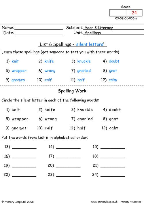 Year 3 Literacy Printable Resources Free Worksheets For Kids PrimaryLeap co uk