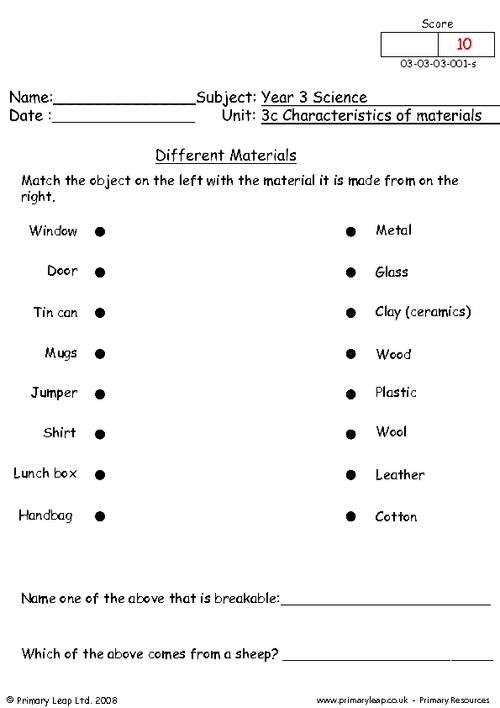 year 3 science printable resources free worksheets for kids primaryleap co uk