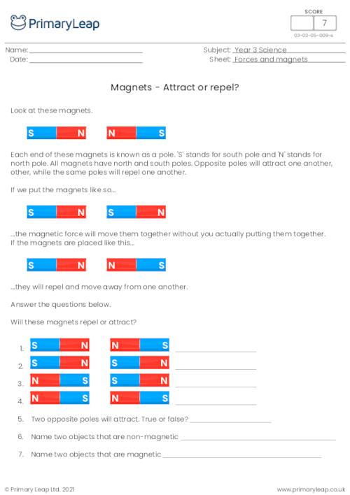 Magnets - Attract or repel?