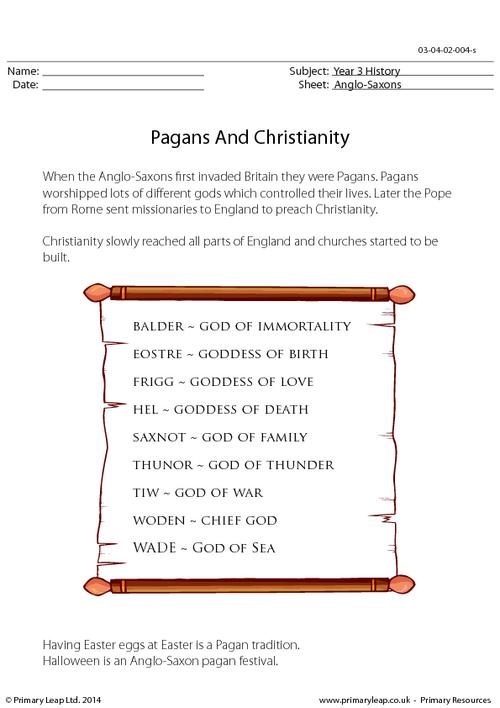 Pagans and Christianity