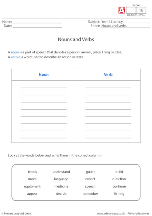 Year 4 Printable Resources Free Worksheets For Kids PrimaryLeap co uk