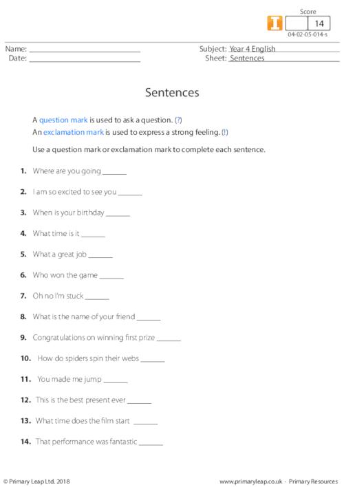 Sentences 2