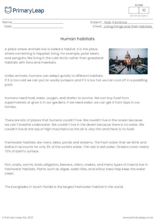 Human Habitats