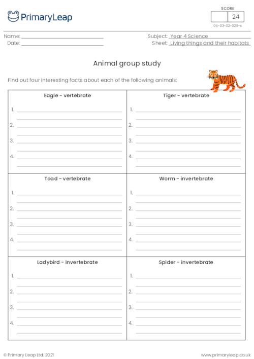 Animal group study