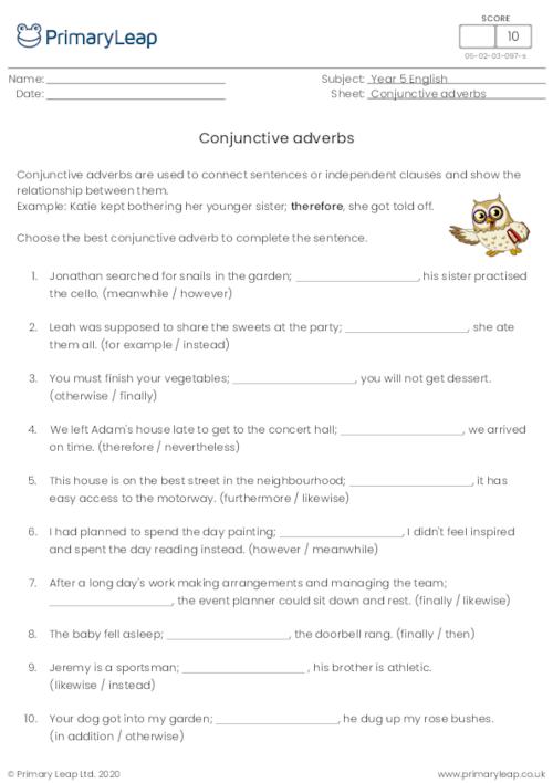 Year 5 Printable Resources Free Worksheets For Kids PrimaryLeap co uk