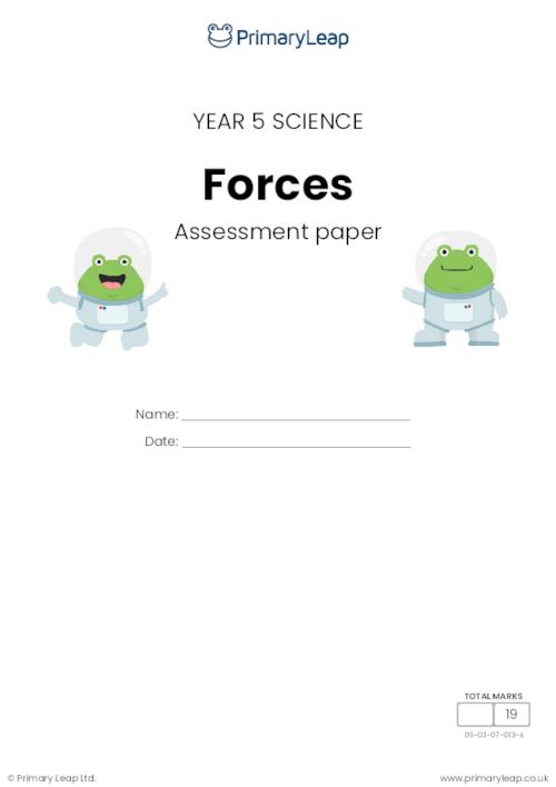 Y5 Forces assessment