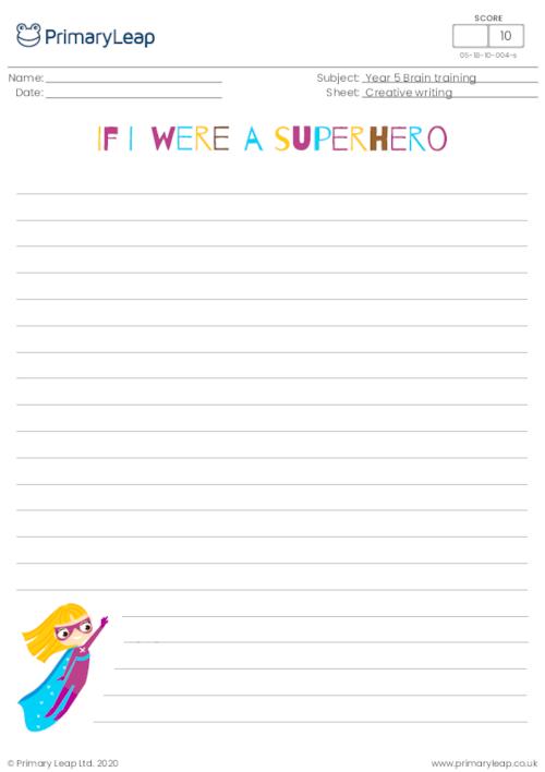 If I were a superhero (girl)