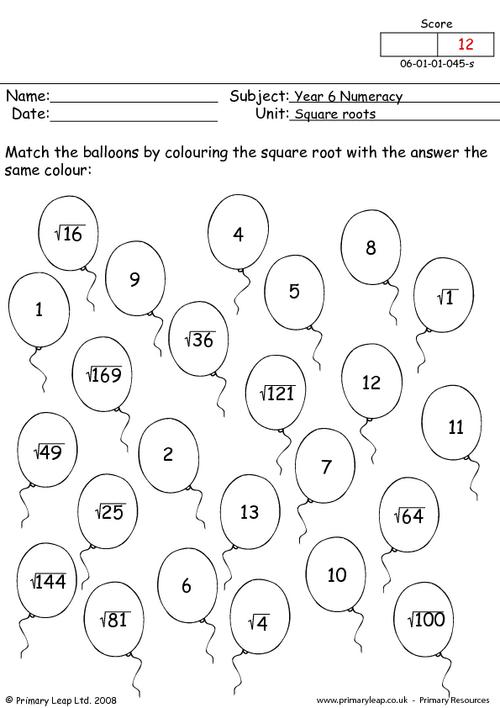 square-numbers-worksheet-teaching-resources