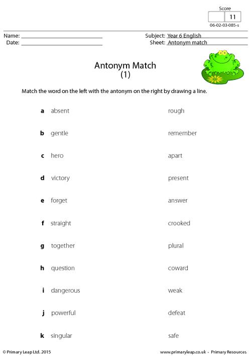 Antonym Match (1)