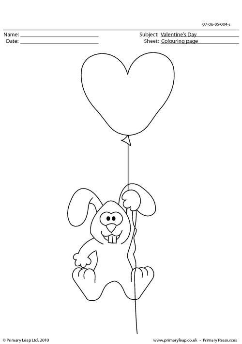 Valentine's Day - Colouring page (5)