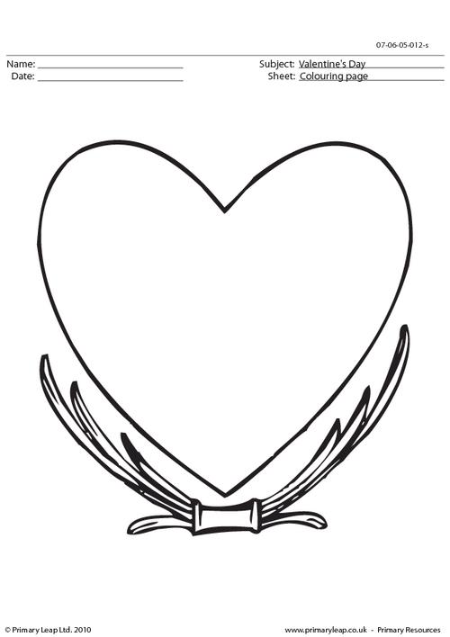Valentine's Day - Colouring page (13)