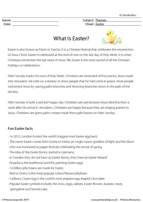 Facts About Easter
