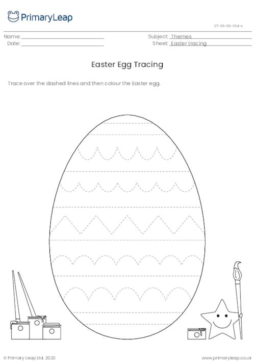 Tracing Page - Easter Egg