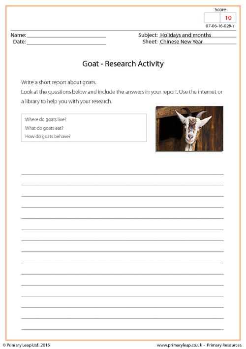 Research Activity - Goats