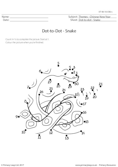 Dot-to-dot - Snake