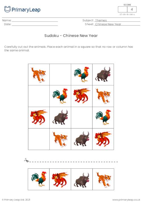 Sudoku - Chinese New Year