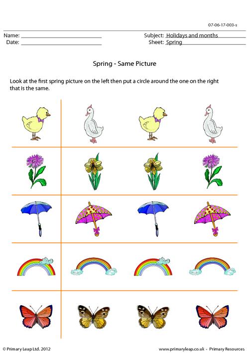 Spring - Same Picture