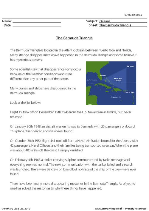 Oceans - The Bermuda Triangle
