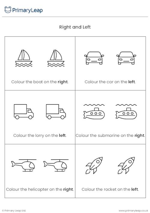 Left and Right Concept - Transport