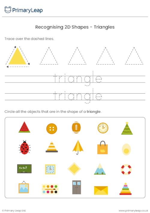 triangular objects