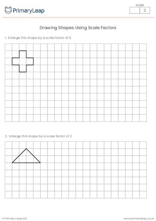 Drawing Shapes Using Scale Factors