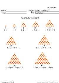 Triangular numbers