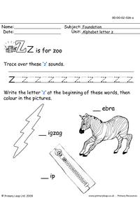The letter Zz