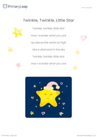 Twinkle, Twinkle, Little Star Activity Booklet