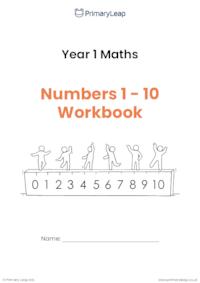 Year 1 Maths Numbers 1 - 10 Workbook