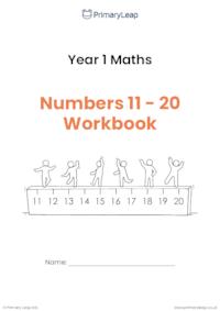 Year 1 Maths Numbers 11 - 20 Workbook
