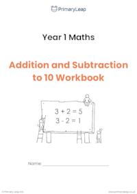 Year 1 Maths Addition and Subtraction to 10 Workbook