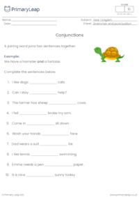 Missing conjunctions