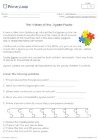 The history of the jigsaw puzzle