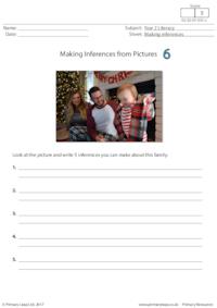 Making Inferences from Pictures 6