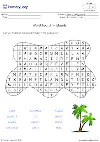 Island Word Search