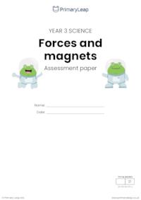 Y3 Forces and magnets assessment