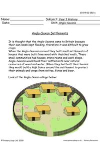 Anglo-Saxon settlements