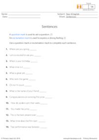 Sentences 2