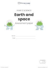 Y5 Earth and space assessment